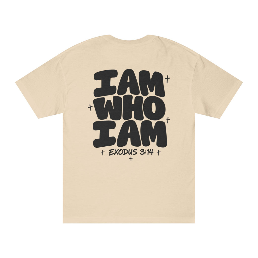 I Am Who I Am Tee — Christian Faith Graphic T‑Shirt (Exodus 3:14)