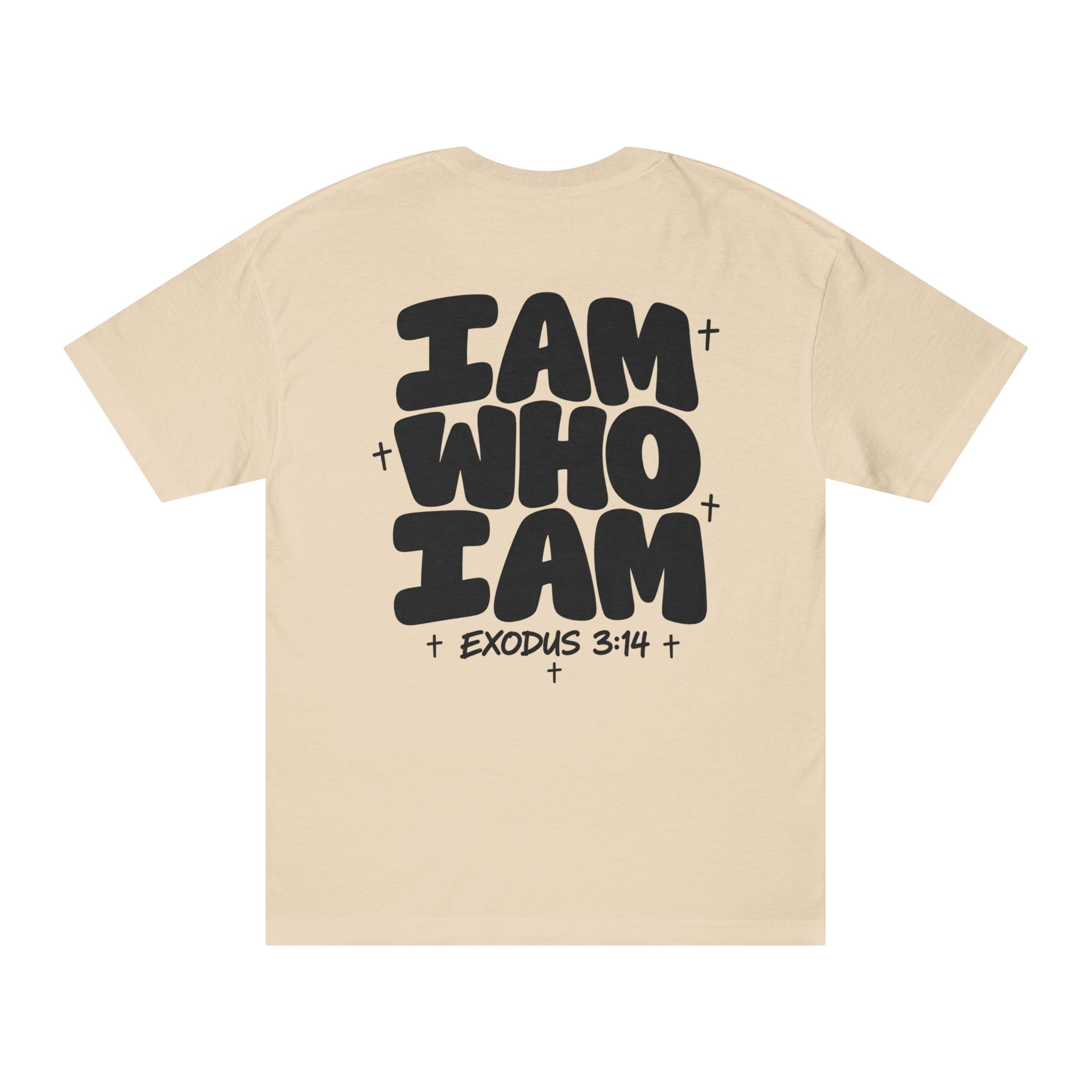 I Am Who I Am Tee — Christian Faith Graphic T‑Shirt (Exodus 3:14)